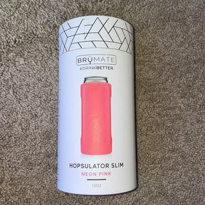 Brumate Hopsulator Slim neon pink, 12oz